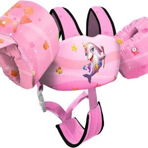NWT Chriffer Kids Swim Vest Life Jacket – Toddler Floaties 30–55 lbs